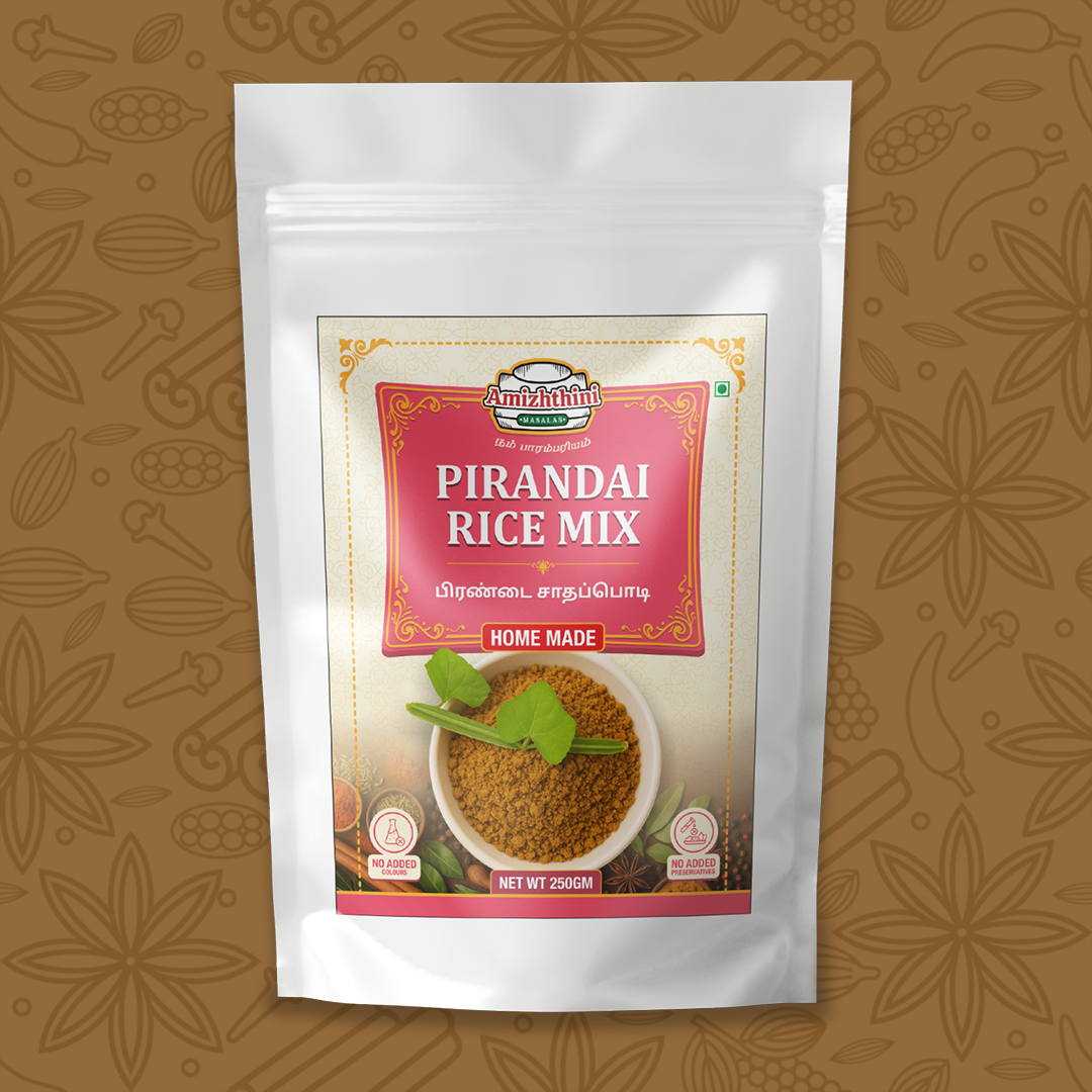 Pirandai Rice Mix Powder (பிரண்டை சாத பொடி) - Image 2
